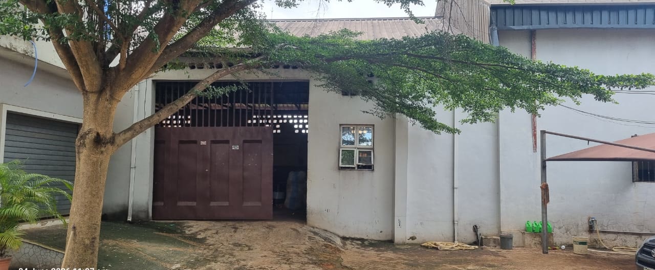 Industrial packaging stock and loading area at Mimshak Pak, Asaba
