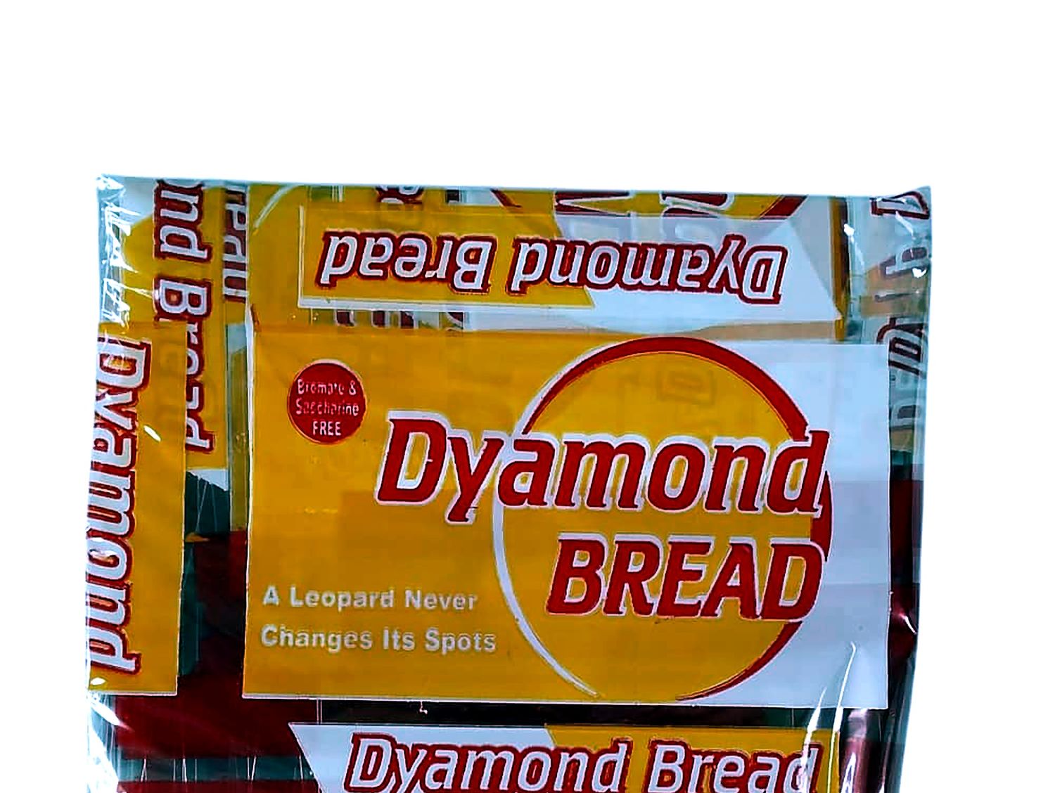 Printed nylon packaging produced for Dyamond bread